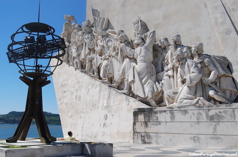 Explorers on the monument, Lisbon