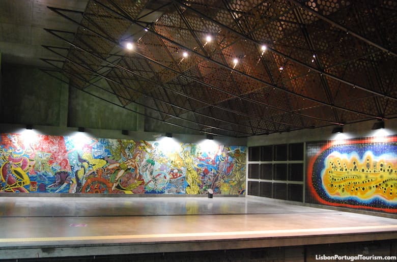 Oriente metro station, Lisbon