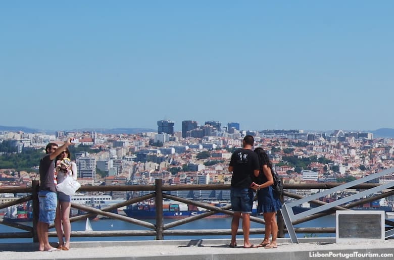 View of Lisbon from Cristo Rei