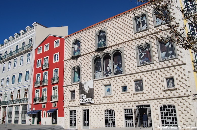 Casa dos Bicos, housing the José Saramago Foundation in Alfama, Lisbon